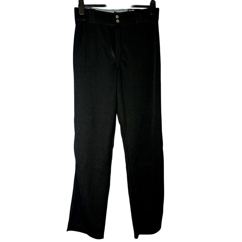 Jabskan Men Black Baseball Full Length Pants Sz M NWT Performance Athletic Sport